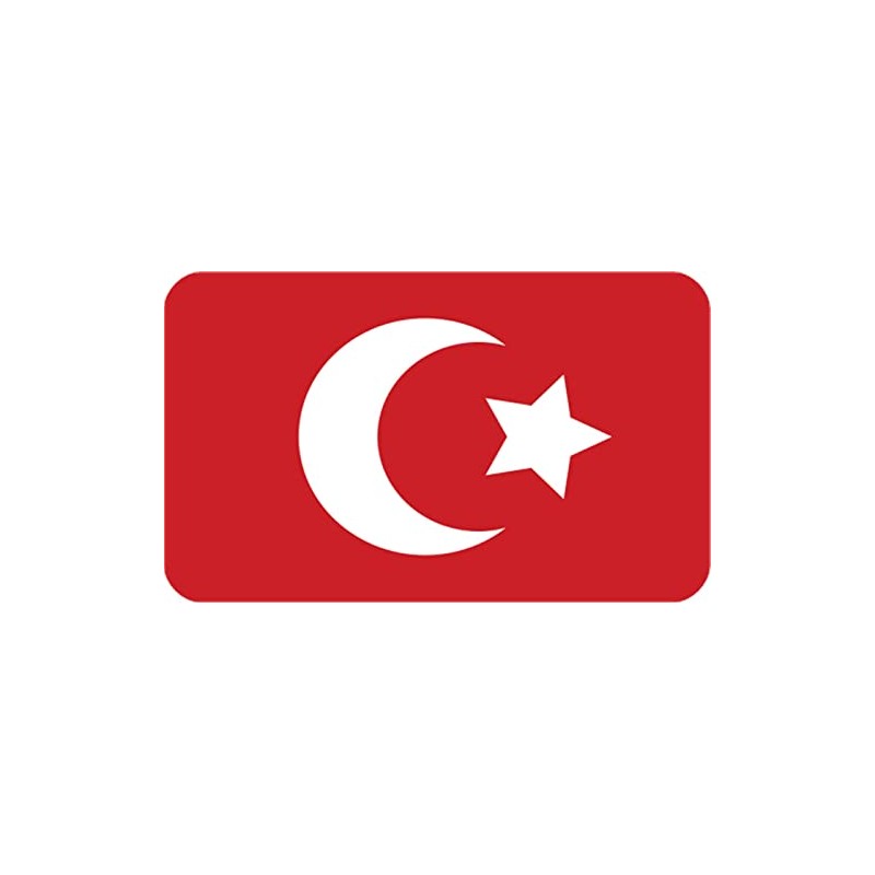 Turkey Rectangle Aluminium Fridge Magnet Fantastic Souvenir