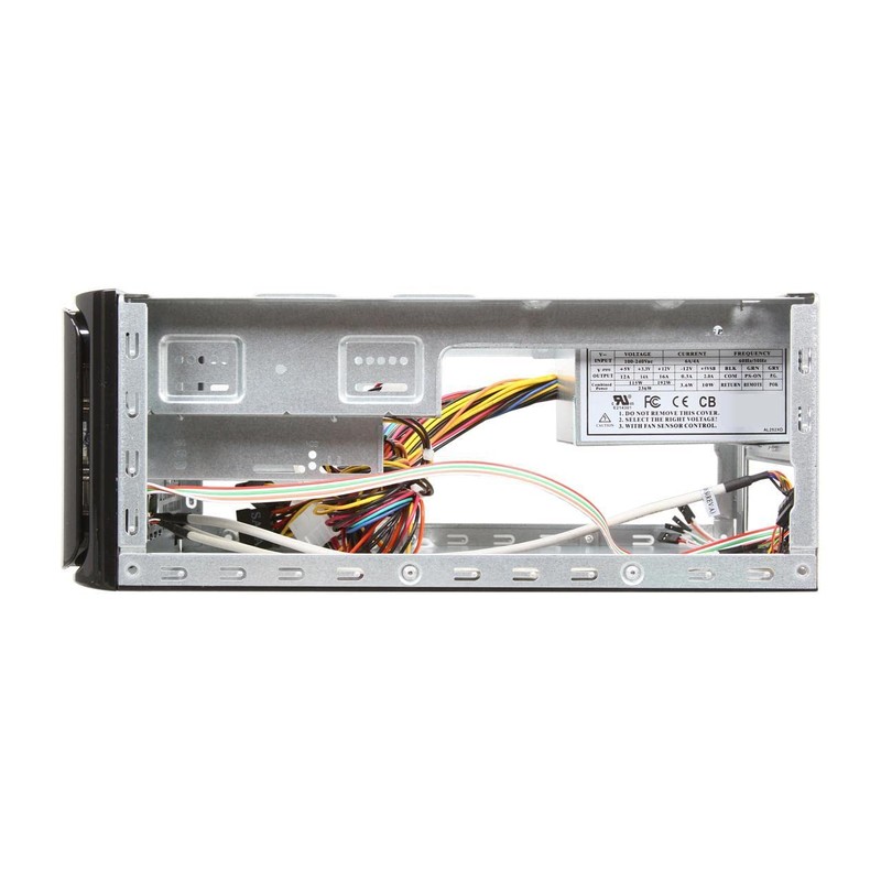 MI-008 Tower Black P4 Chassis with 250W Itx Psu+sata Power