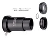 ANQILAFU Telescope Correction Lens Telescope Barlow Lens 2.5X Barlow Kit