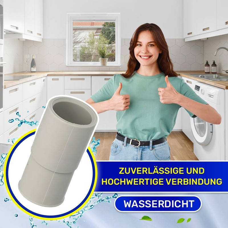 Washing Machine Drain Hose Adapter Diameter 19-21 mm for Drain
