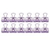 80 Pcs Binder Clips 19mm Powerful Clamping Force Durable Metal
