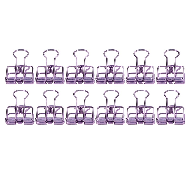 80 Pcs Binder Clips 19mm Powerful Clamping Force Durable Metal