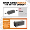 DEEAGLE 2.5 Inch to 2 Inch Hitch Reducer for Chevy