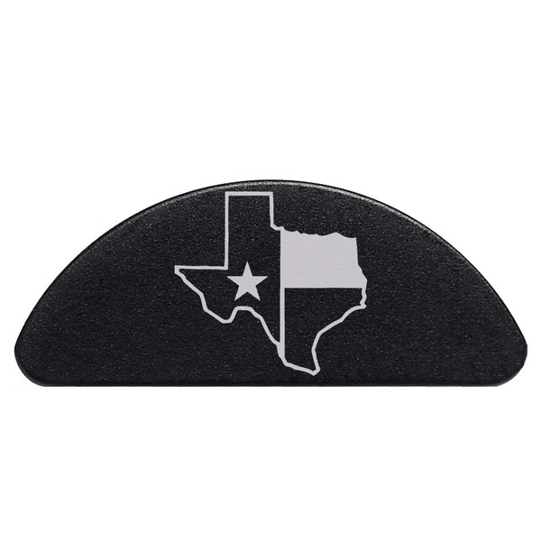 for Glock 42 Grip Frame Plug .380 Black NDZ - Texas State Border Outline Flag