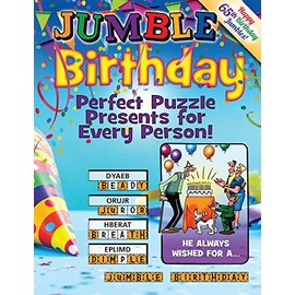 Jumble® Birthday: Perfect Puzzle Presents for Every Person! (Jumbles®)