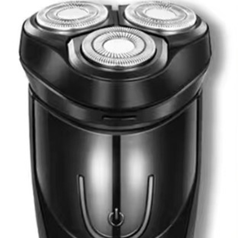 Electric Beard Trimmer 3 Heads Waterproof Powerful Low Noise Portable