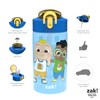 Zak Designs CoComelon Kids Water Bottle with Spout Cover and