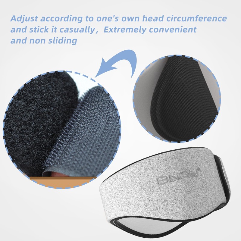 Sleep Mask Eye Mask with Adjustable Headband for Men and