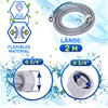 Inlet Hose Washing Machine and Dishwasher 2 m 25°C from