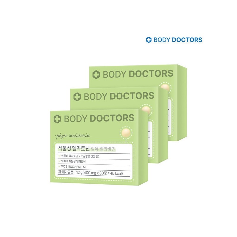 Body Doctors Plant-Based Melabine 2mg 3 Boxes / 바디닥터스 식물성
