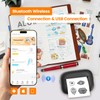 NULLTONEX Label Maker Machine with Tape: Portable Sticker Printer, Support