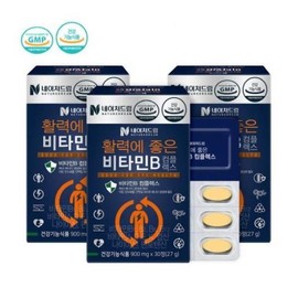 | Nature Dream | Vitamin B Complex, good for vitality, 3 boxes of minerals and various nutrients, easy to take once a day / | 네이처드림 | 활력에 좋은 비타민B 컴플렉스 3박스 미네랄 각종영양소 하루한번 먹기편한
