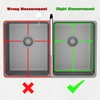 blitzlabs Sink Grid Protector Kitchen Sink Bottom Grid Metal Large
