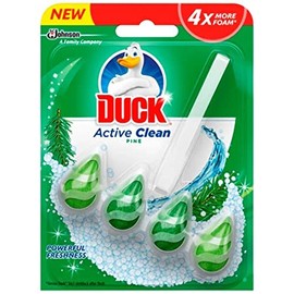 Duck Active Clean Toilet Rimblock Pine, 38.6g