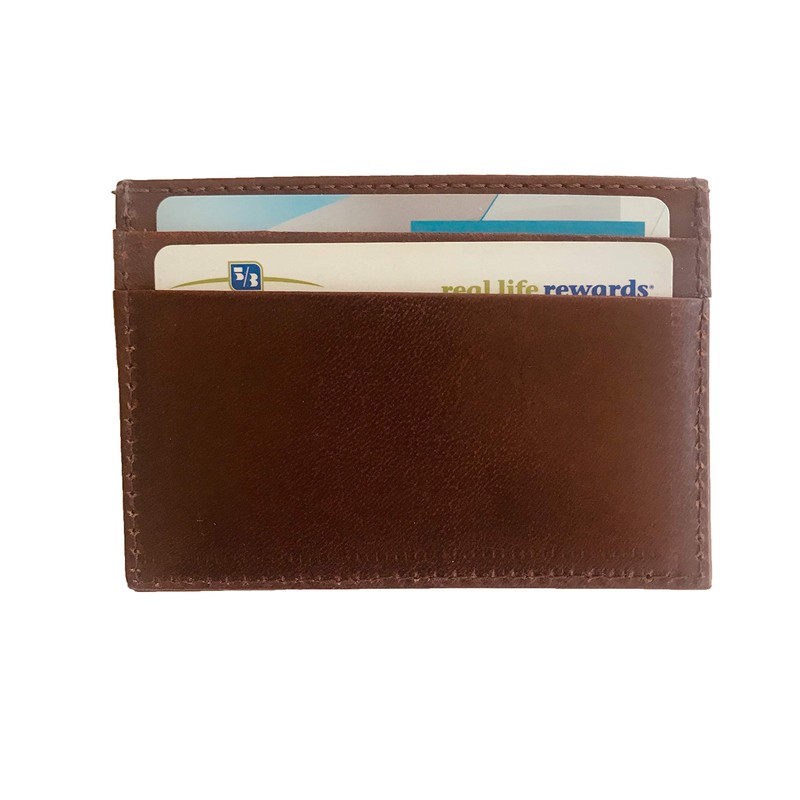Sprocket Slim Front Pocket Minimalist Wallet - RFID Blocking Leather