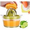Total Supplier 4 En 1 Exprimidor Naranjas Limones Manual Rallador