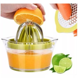 Total Supplier 4 En 1 Exprimidor Naranjas Limones Manual Rallador Verduras