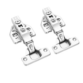 Domira 4-inch Cabinet Hinges - Soft Close Kitchen Cupboard Door Hinges, Concealed Hinges for Wardrobe, Cabinets & Kitchen Door Replacement, Close Soft Close Hinges 2 Pack