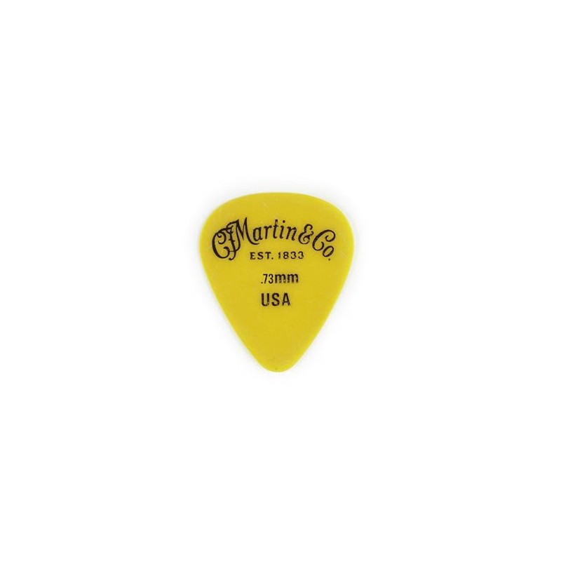 C.F. Martin Delrin Picks (Yellow, One Size)