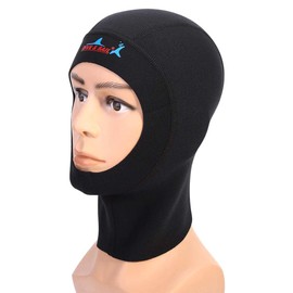 Tbest Wetsuit Hood 1mm/ m Neoprene Scuba Snorkeling Dive Diving Hood Surf Surfing Divers Hat Diving (L 1mm)