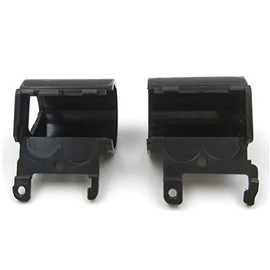 Fleshy Leaf LCD Hinge Cover Cap Replacement for HP 15-BS 15T-BS 15-BW 15Z-BW 15T-BR 15T-BS 250 G6 255 G6 924984-001 924985-001 (Black)
