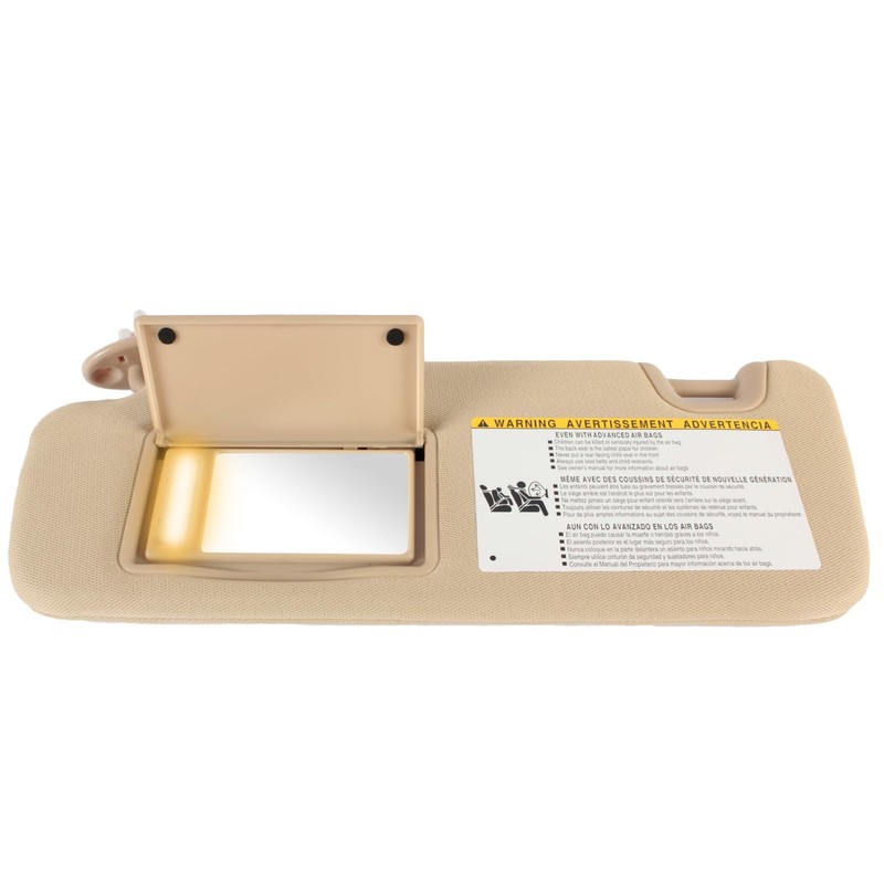 PEVAST Left Driver Side Sun Visor Compatible with Toyota Highlander