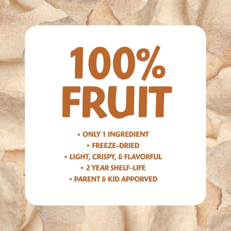 Brothers All Natural Freeze Dried Fruit Crisps, Fuji Apple &