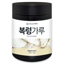 Hello Green Bokryeong powder 200g (can) 200gx3 (can) / 헬로우그린 복령가루 분말 200g(통) 200gx3(통)