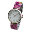Blekon Collections Japanese Quartz Women's 48mm Alloy Case Floral Design