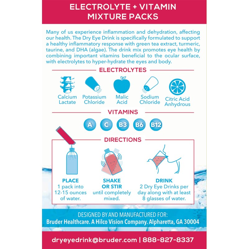 The Dry Eye Drink l Ultimate Hydration for Dry Eyes