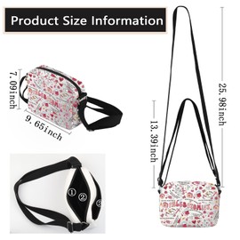 TSOTMO Phlebotomist Gift Nurse Appreciation Gift Phlebotomy Technician Crossbody Bag Phleb Tech Bag (Phlebotomist HBCA)