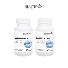 헬스윈 네츄럴 마린 칼슘 120캡슐 2개 Healthwin Natural Marine Calcium 120 Capsules 2 Pack