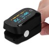 Fingertip Pulse Oximeter Blood Oxygen Saturation Pulse Rate Monitor Detector