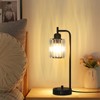 Stepeak Black Table Lamps Set of 2 with LED Bulbs,