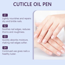 Nail Care Pen 3ml, Nail Treatment Serum, Nail strengthener, Toe Nail Softener, Lubricates Nail & Softens Callouses, Moisturizing Thick Nail & Cracked Toenail, Helps Keep Foot & Hand Nails Beautiful