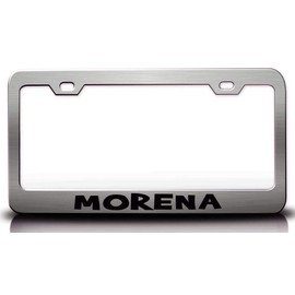 Custom Brother - Morena Female Name Metal Car SUV Truck License Plate Frame Ch z42