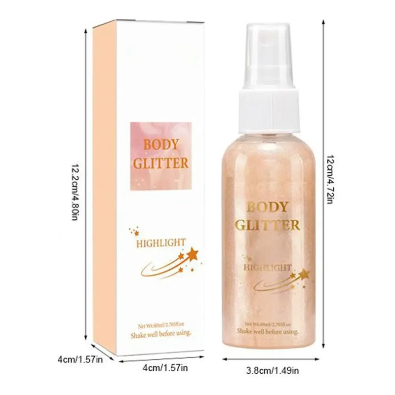 Líquido Iluminador Corporal, Leche Iluminadora Para La Piel