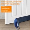 TORRAMI 32" Door Draft Stopper Under Bottom Insulation Noise Air