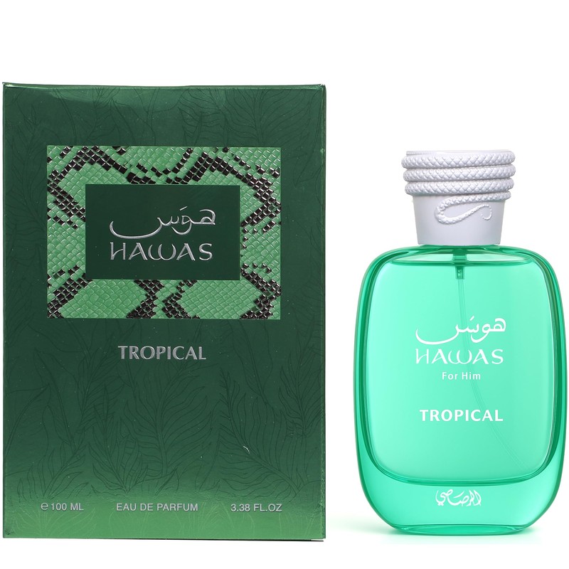 RASASI Hawas Tropical Eau De Parfum Spray for Men, 3.4