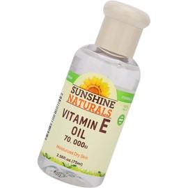 Pongnas Aceite de Vitamina E, Blanqueador, Hidratante, Nutritivo para el Rostro, Botella Verde de 75ml, Mañana