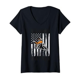 Womens Fernley Vaqueros Logo Nation HS V-Neck T-Shirt