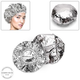 Hair salon treatment foil hair cap thermal aluminum beauty cap / 미용실 트리트먼트 호일 헤어캡 보온 알루미늄 미용 모자