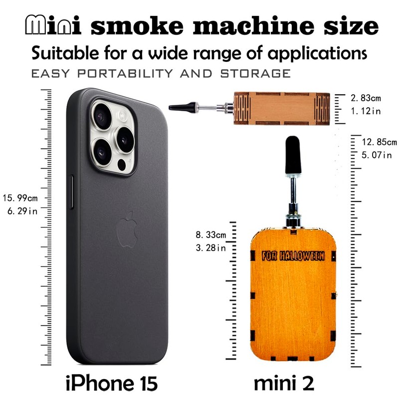 Miniature smoke machine, small props shooting props special effects props,