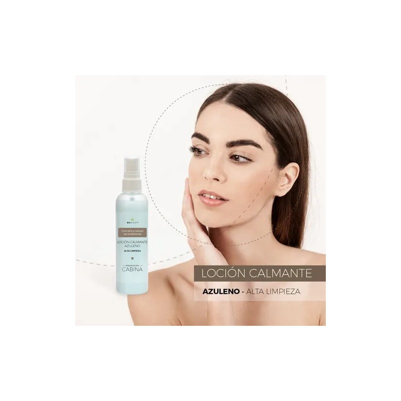 Kit 4 Lociones, Balanceador Ph, Astringente, Rosas, Azuleno Beohemp