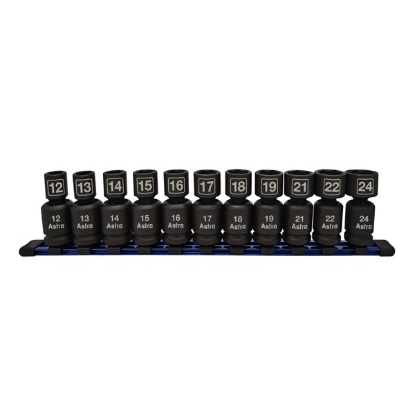 Astro Pneumatic Tool Astro Pneumatic Tool 78244 11Piece 1/2" Drive