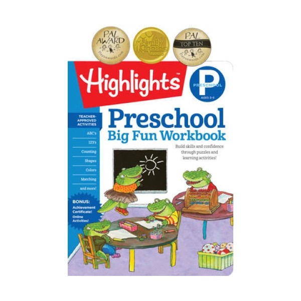 The Big Fun Preschool Activity Book: Build skills and confidence