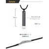 U7 Men's Surgical Stainless Steel Necklace, Hypoallergenic, Silver Pendant, Plate,