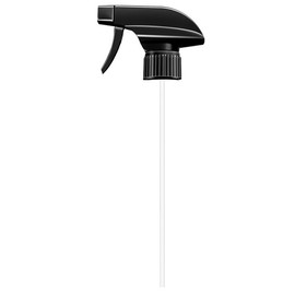 Black Spray Bottle Replacement Nozzle Sprayer Head，Mist Stream Sprayer for 8oz/16oz Glass Spray Bottles for Home, Kitchen, Garden and Office Refillable Containers,Lab Bottles and Jars，Spray Bottles