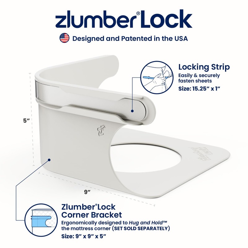 Pack of 2 Replacement Strips for The Zlumber Lock |