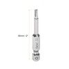 sourcing map S1 Square Bit 1/4 Inch Hex Shank 2